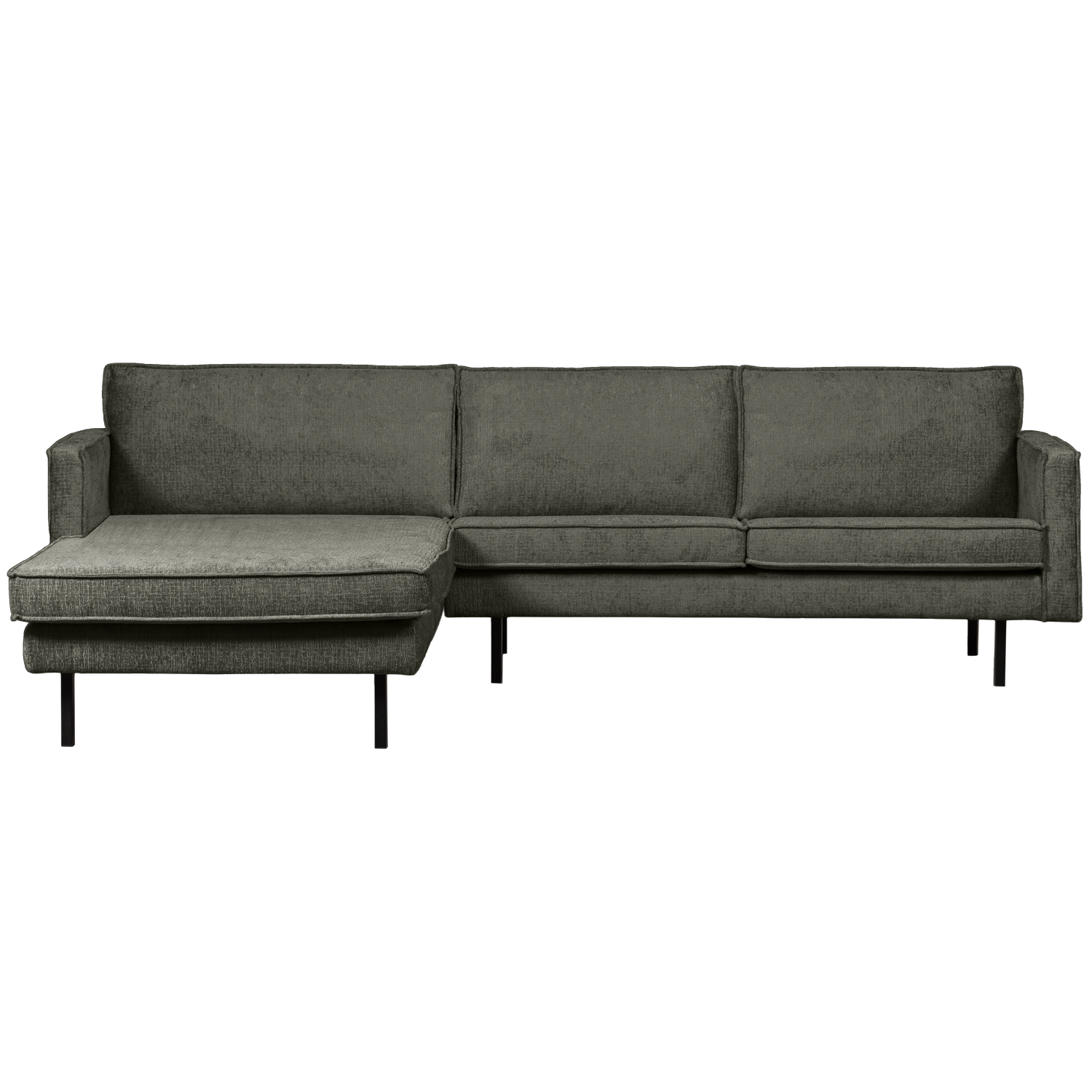 Woood | Chaise longue Rodeo links structure velvet frost