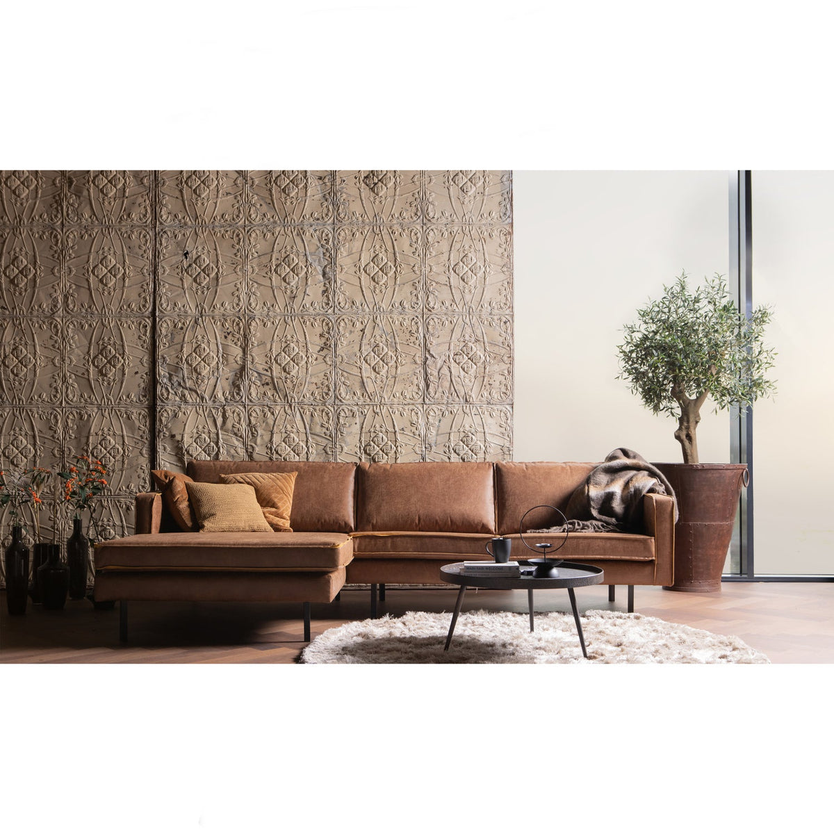 Woood | Salontafel Bounds XL antiek goud