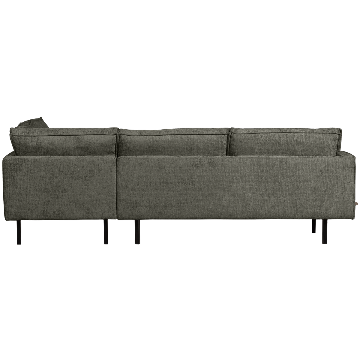 Woood | Hoekbank Rodeo rechts structure velvet frost