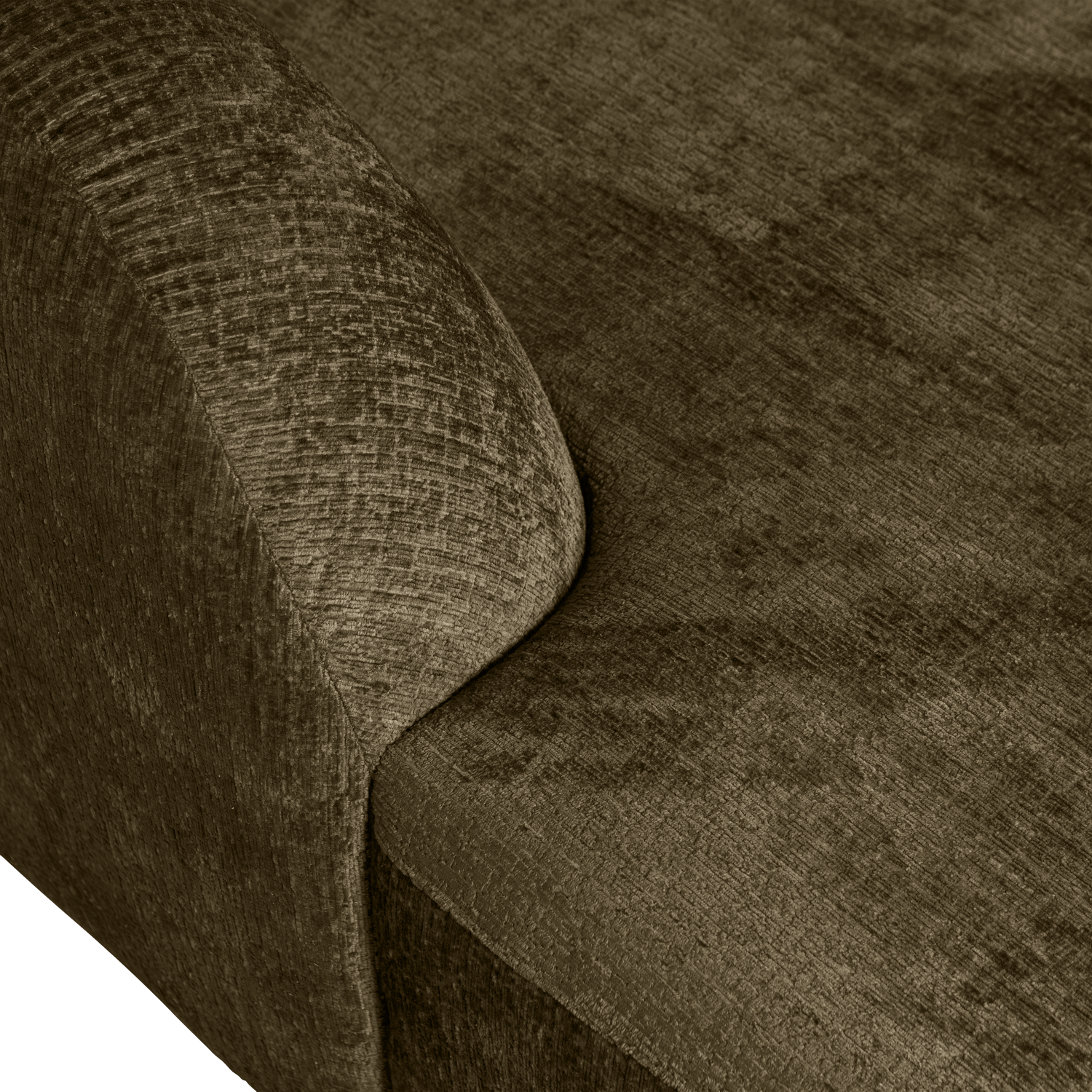 Woood | Hoekbank Rodeo rechts structure velvet wheatfield