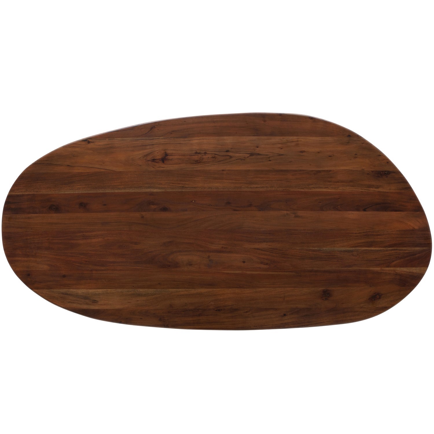 Woood | Eettafel & Bureau Roundly 200cm donkerbruin