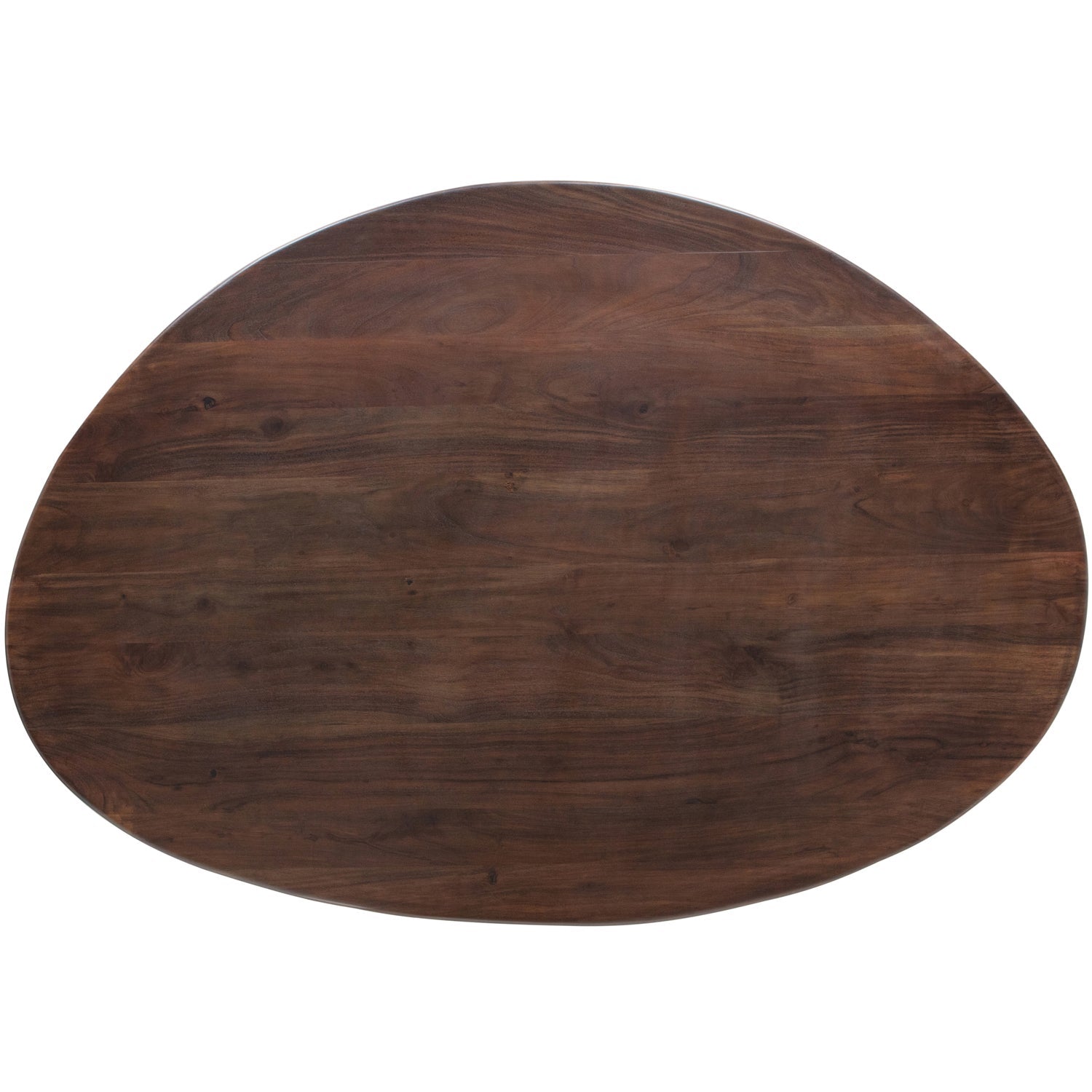 Woood | Eettafel & bureau Roundly 160cm donkerbruin