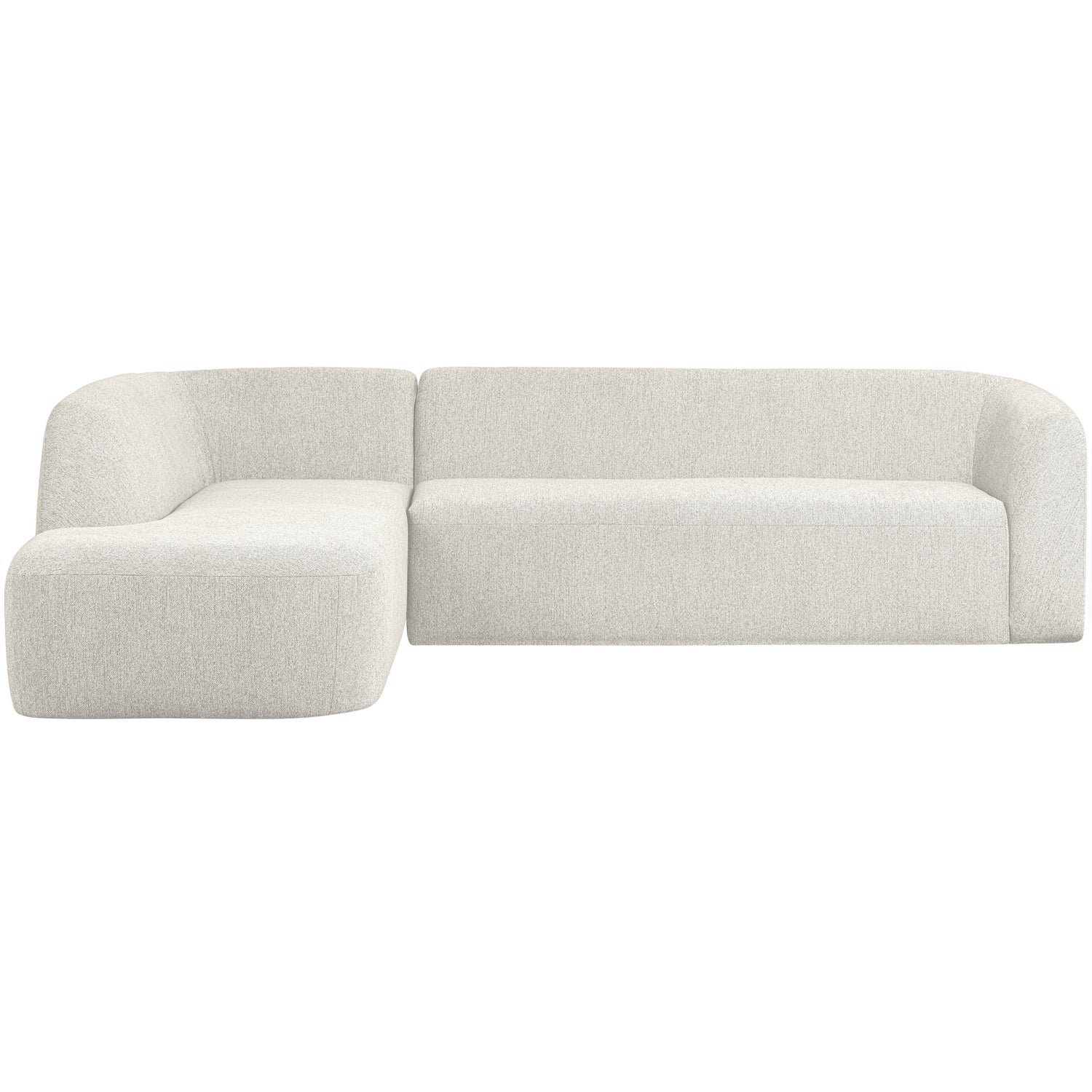 Woood | Hoekbank Sloping links pearl melange