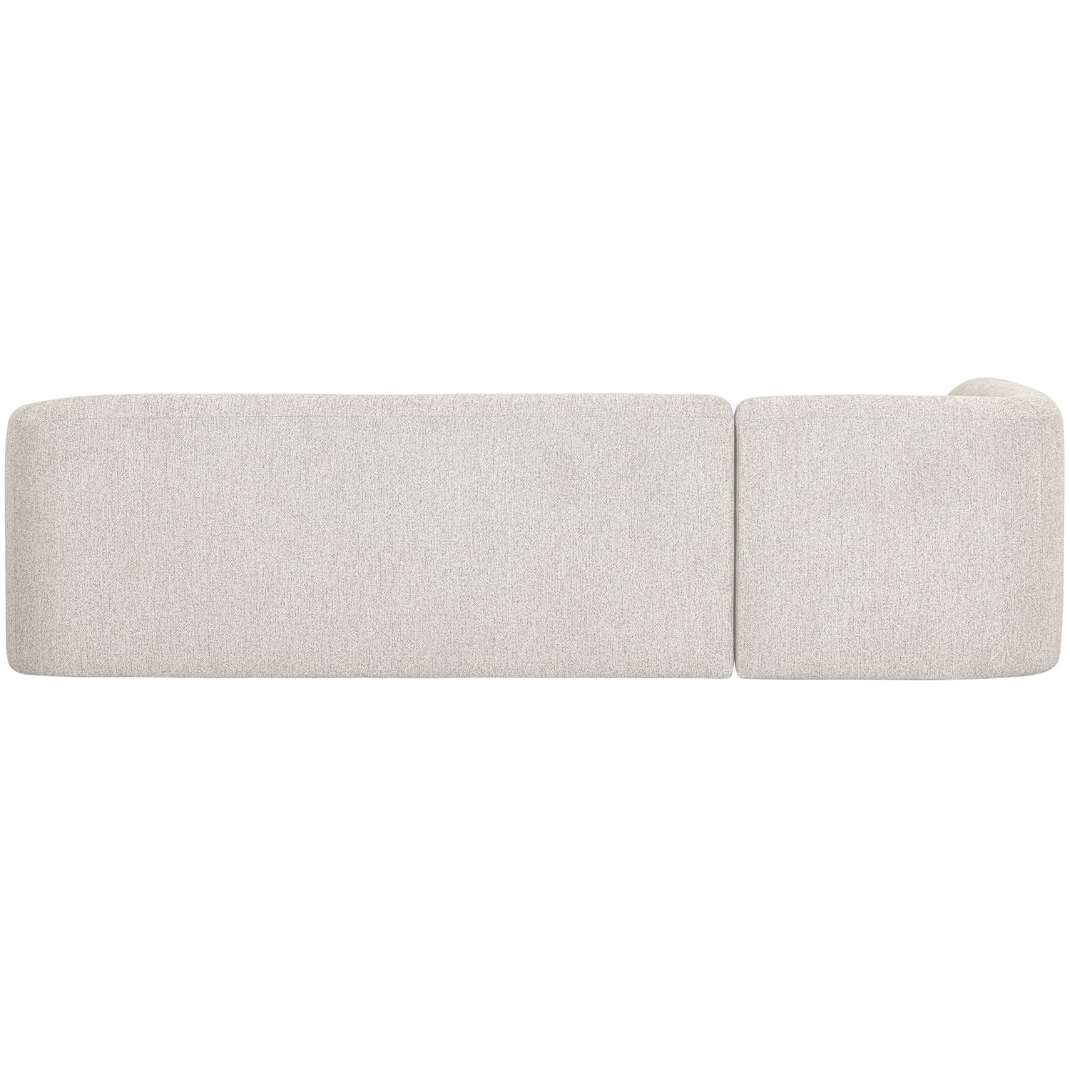 Woood | Hoekbank Sloping links pearl melange