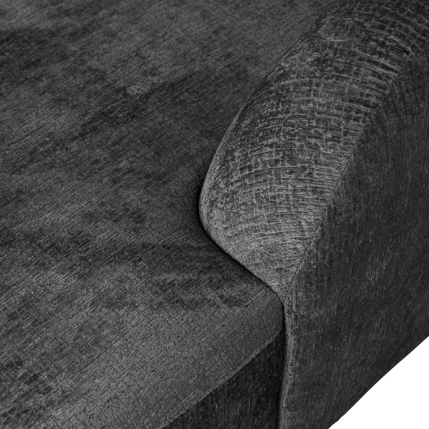 Woood | Hoekbank Sloping rechts structure velvet mountain