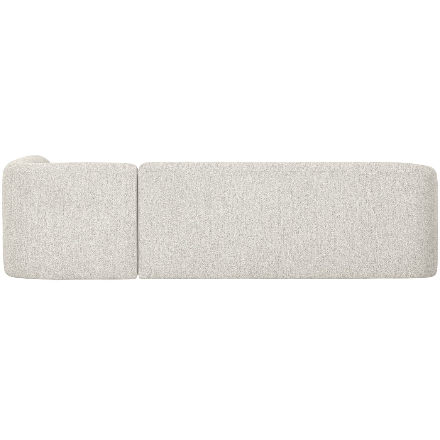 Woood | Hoekbank Sloping rechts pearl melange