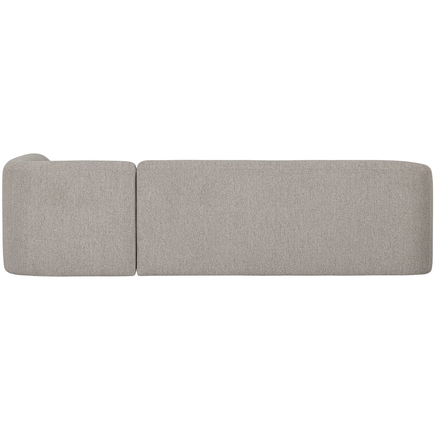 Woood | Hoekbank Sloping rechts off white melange