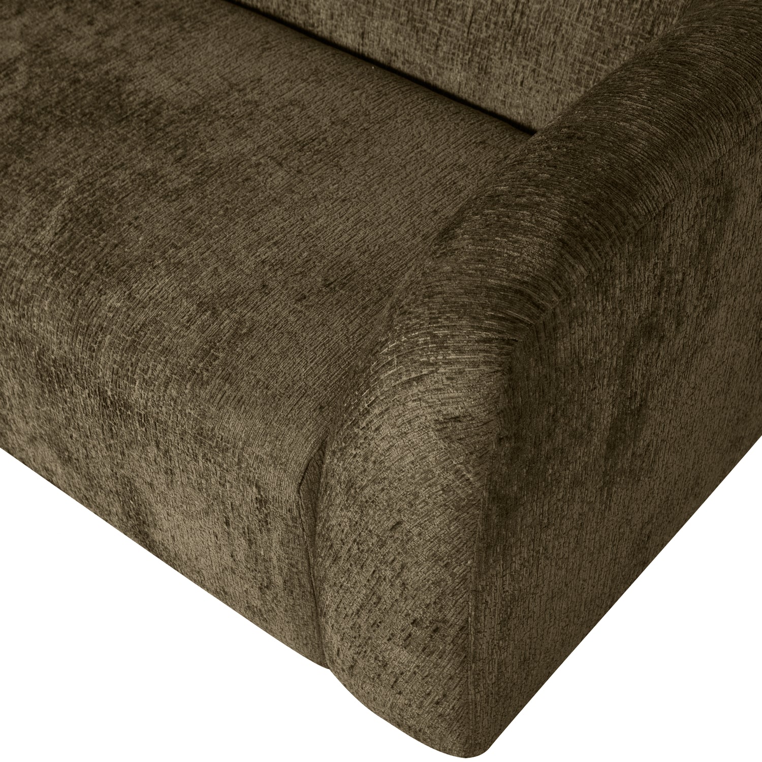 Woood | 3-Zits bank Sloping structure velvet bonsai