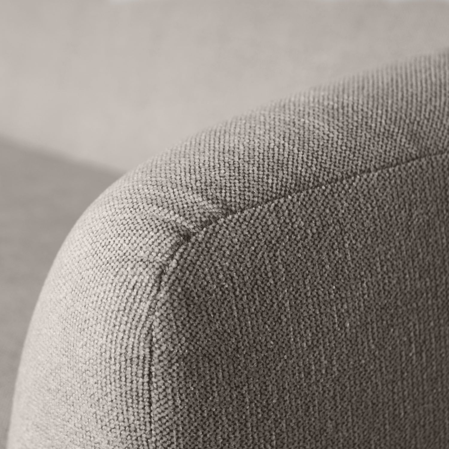Woood | 3-Zits bank Sloping grijs melange