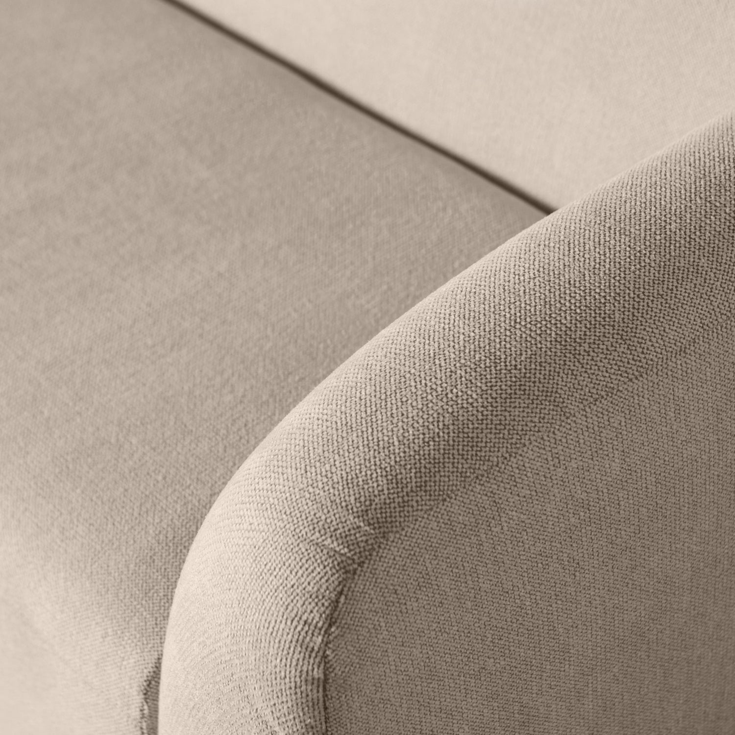 Woood | 3-Zits bank Sloping naturel melange
