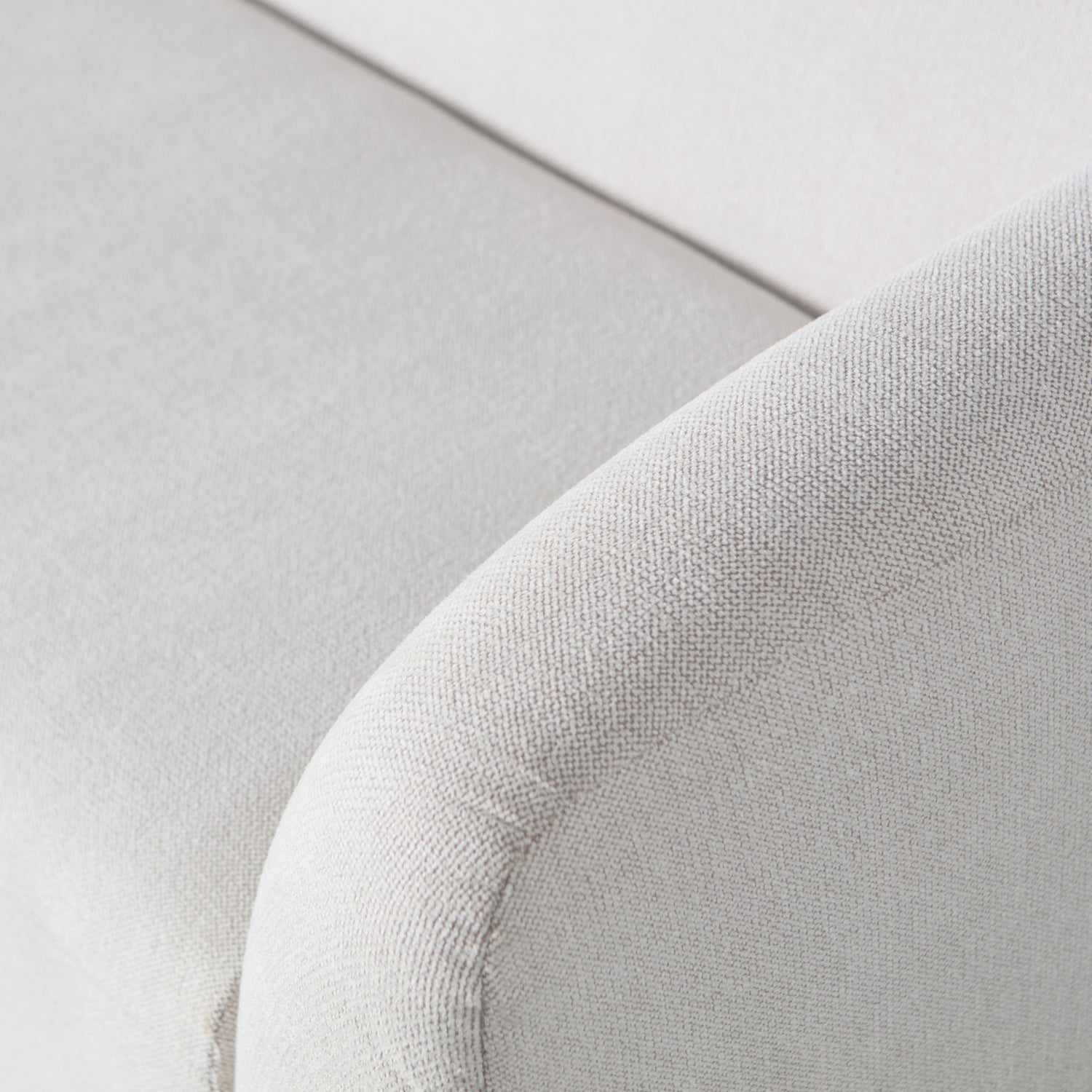 Woood | 3-Zits bank Sloping pearl melange