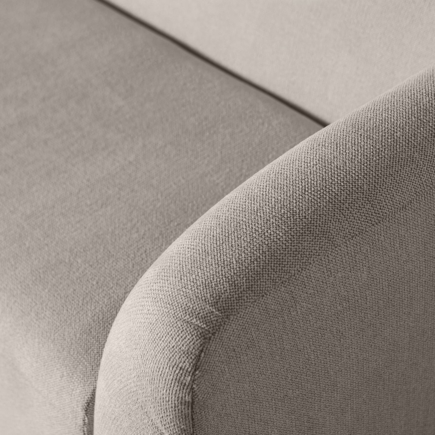 Woood | 3-Zits bank Sloping off white melange