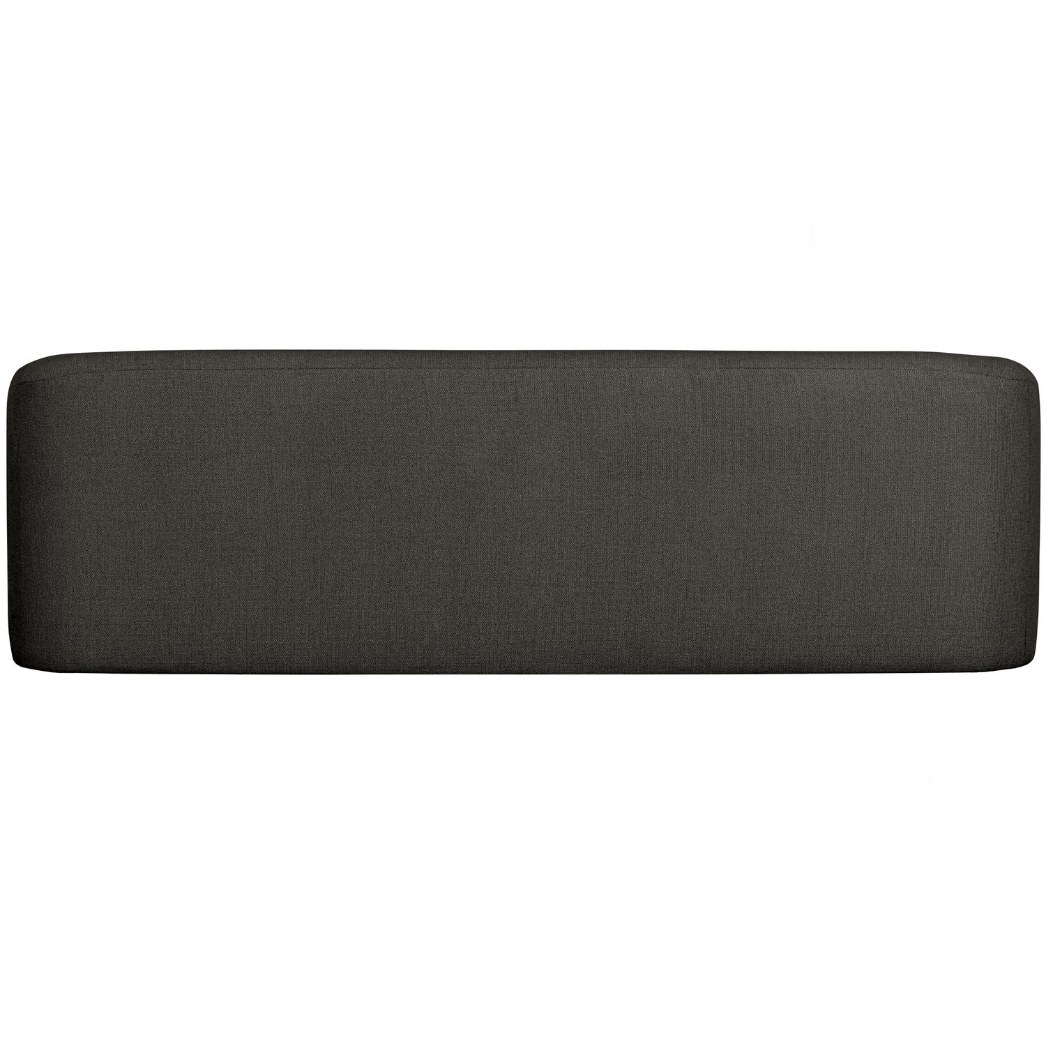 Woood | 3-Zits bank Sloping grijs/zwart melange