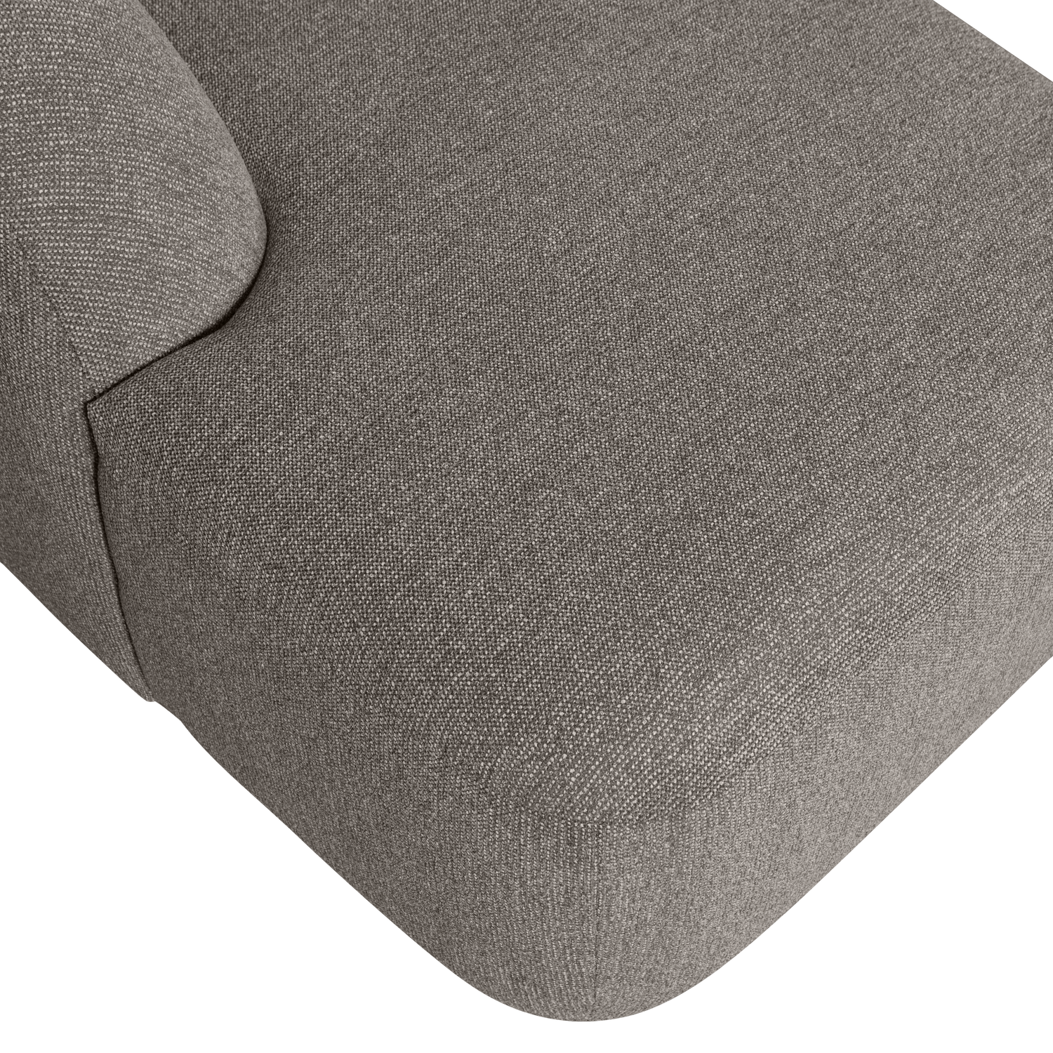 Woood | U-vorm bank Sloping grijs melange