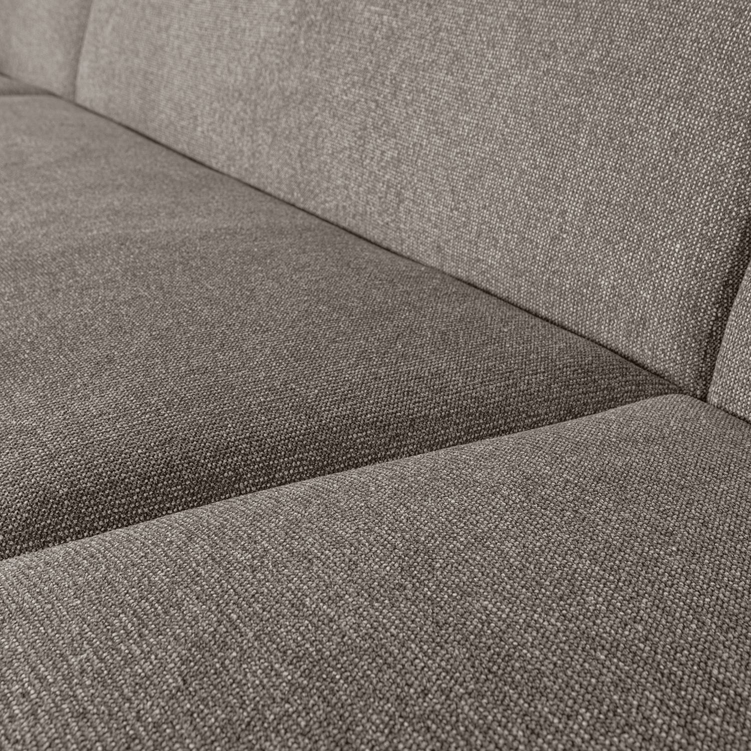Woood | U-vorm bank Sloping grijs melange