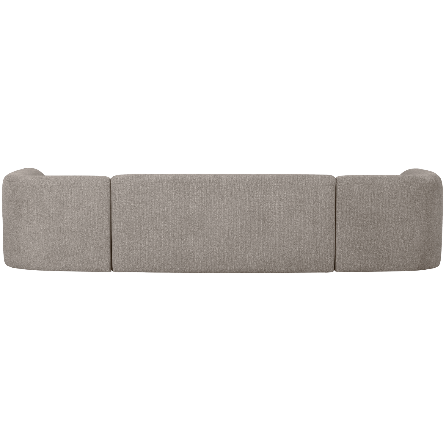 Woood | U-vorm bank Sloping off white melange