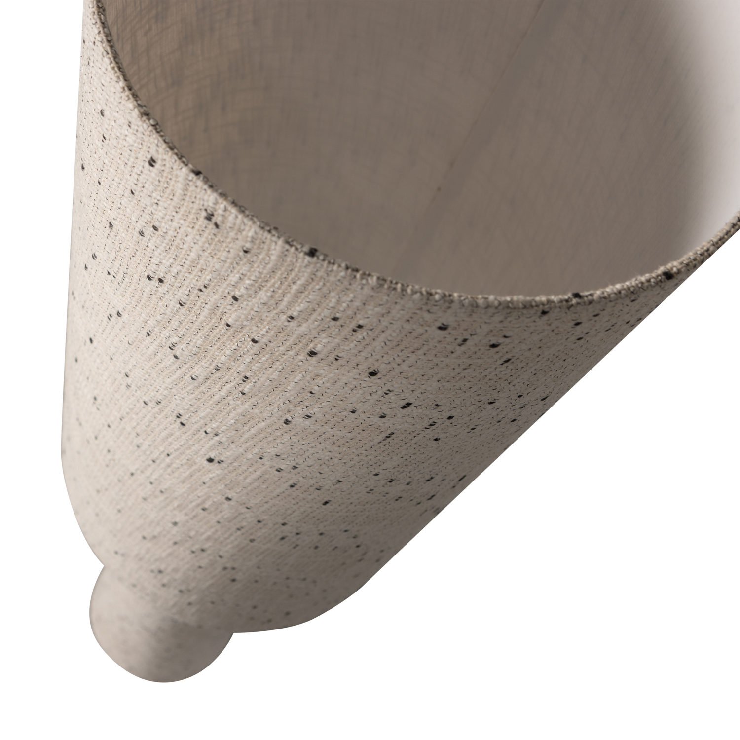 Woood | Vloerlamp Loft boucle naturel met stippen 130cm