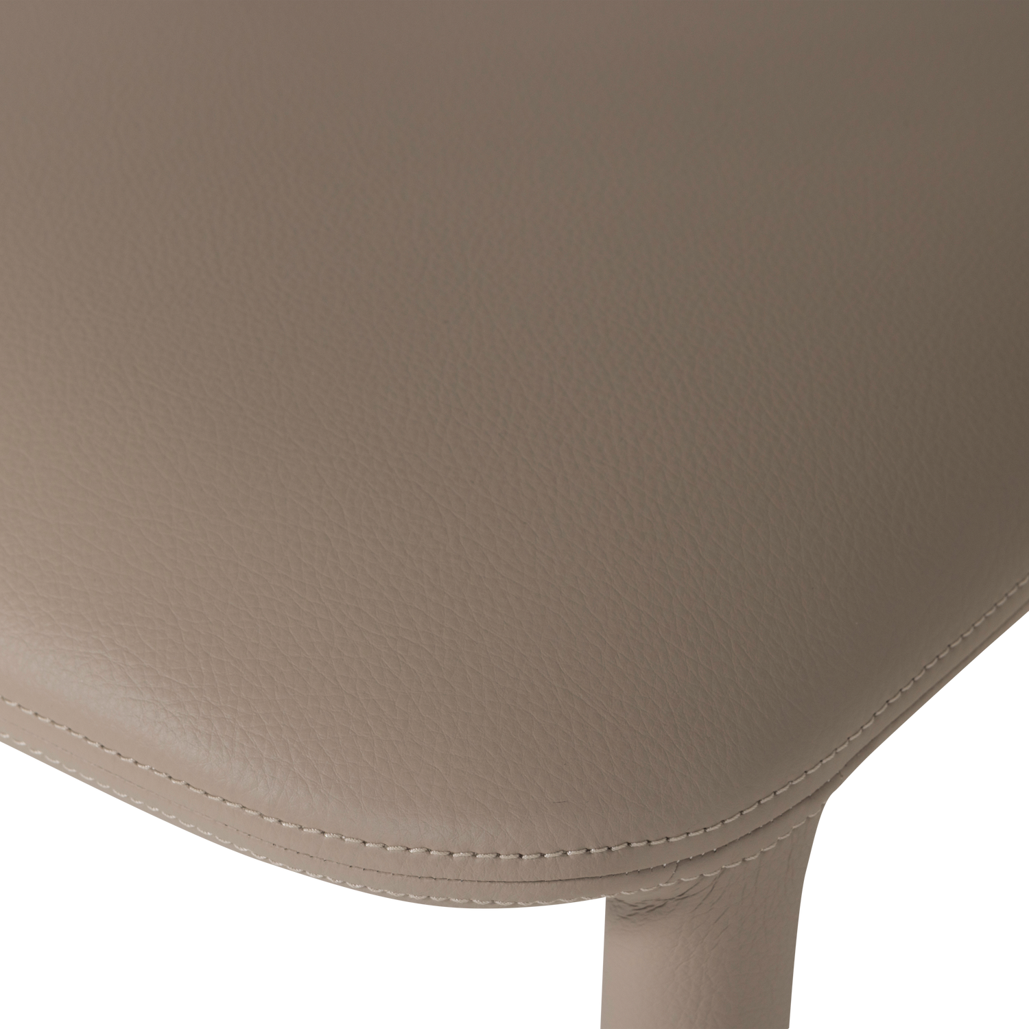 Woood | Eetkamerstoel Noble leerlook beige