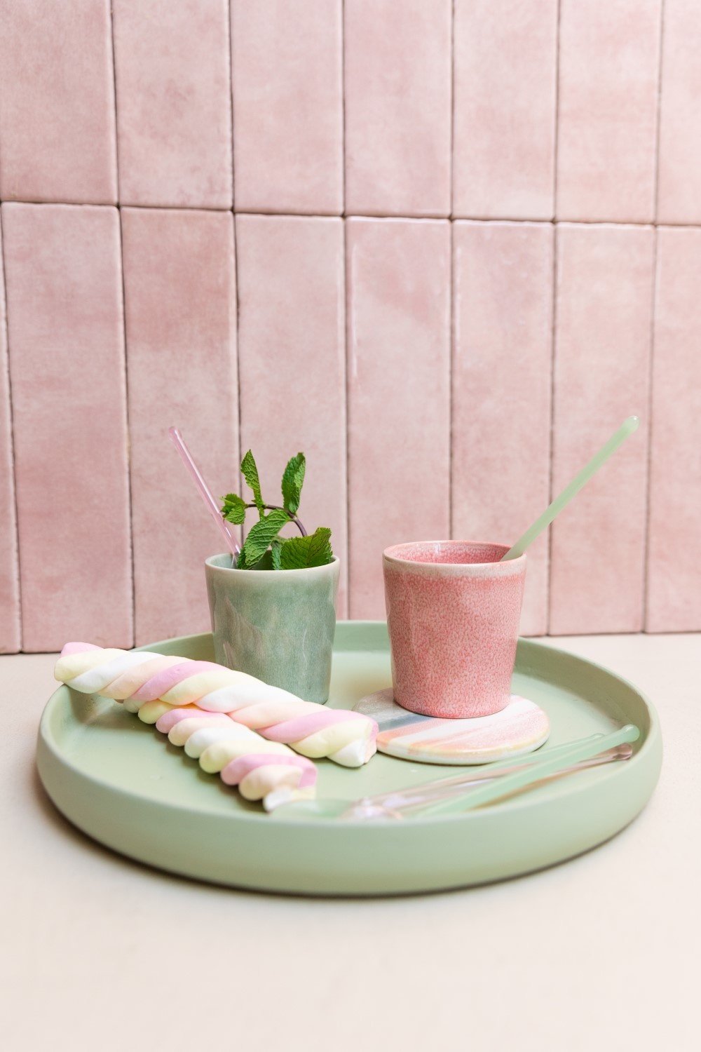 Stijl28 | Glazen lepeltjes Nilla set4