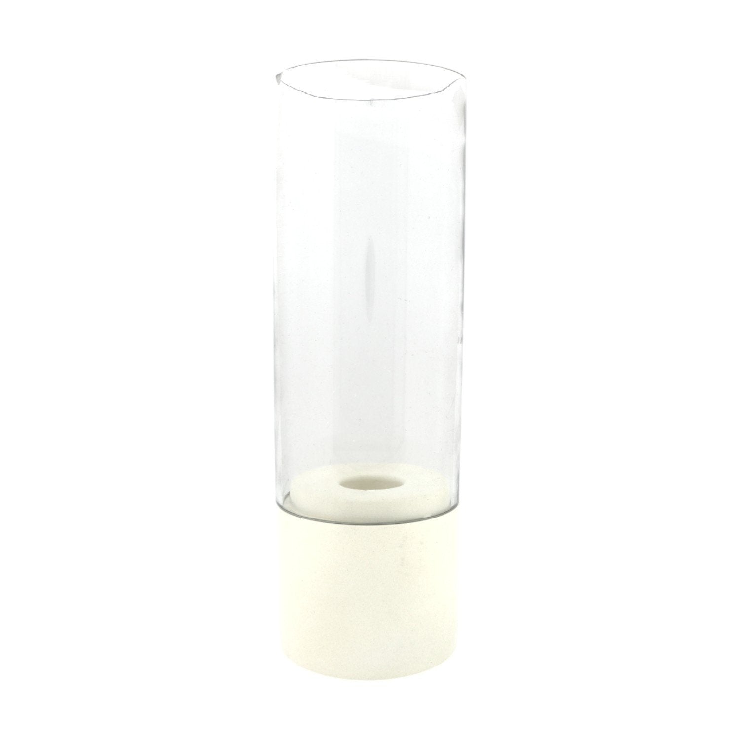 Home Society | Windlicht Mindy beige 31,5cm
