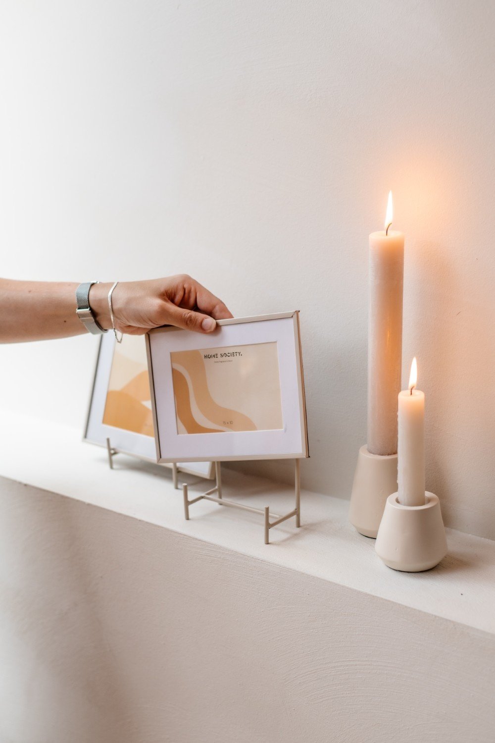 Home Society | Fotolijst Nami beige 20,5cm