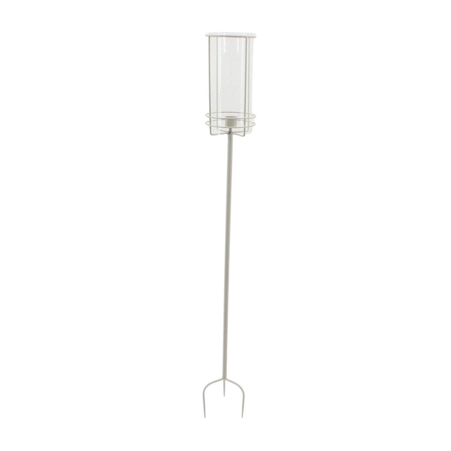 Home Society | Tuinkandelaar Milo met prikker beige