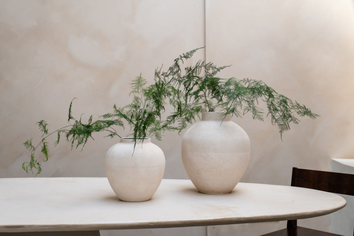 Home Society | Vaas Lune metaal beige