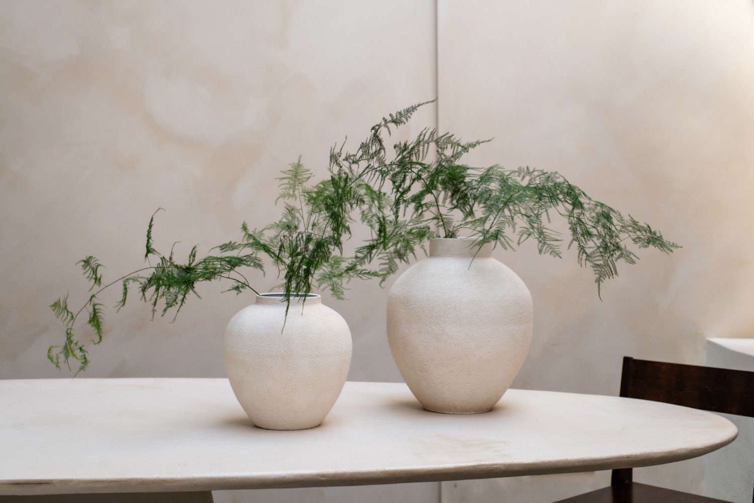 Home Society | Vaas Lune metaal beige
