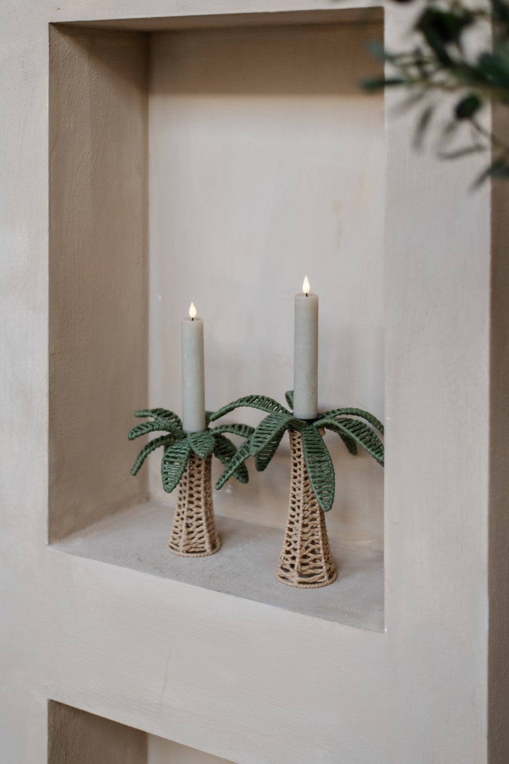 Home Society | Kandelaar Palm 20cm