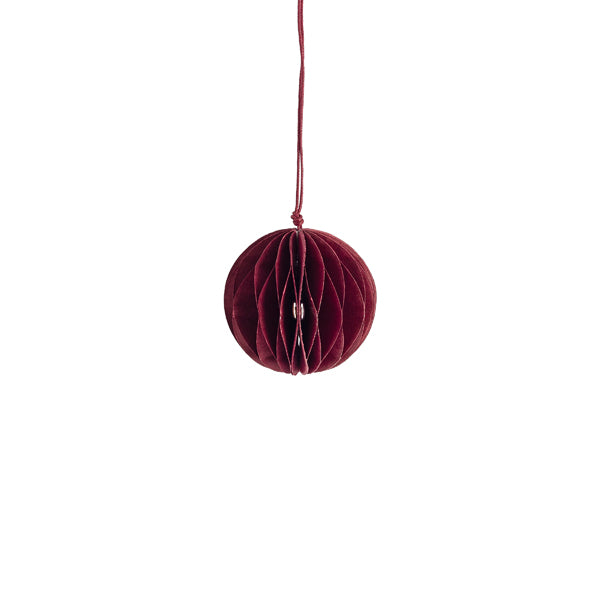 Storefactory | Ronde kersthanger rood 6cm