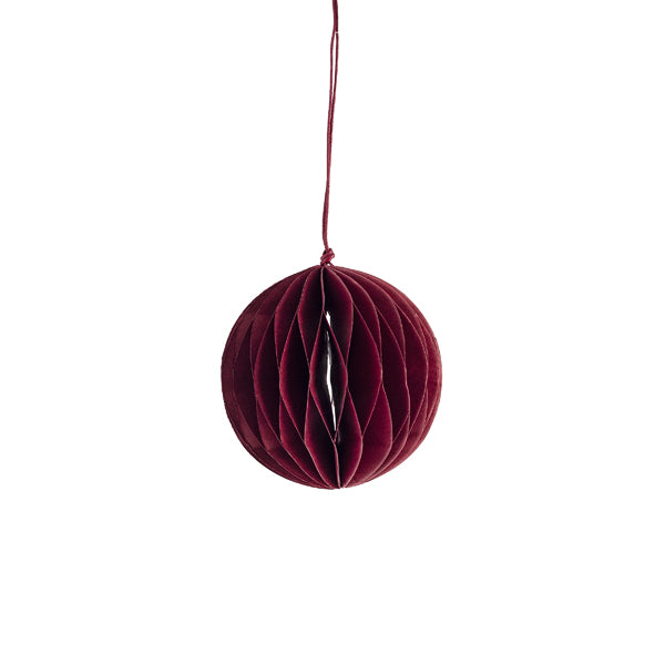 Storefactory | Ronde kersthanger rood 8cm