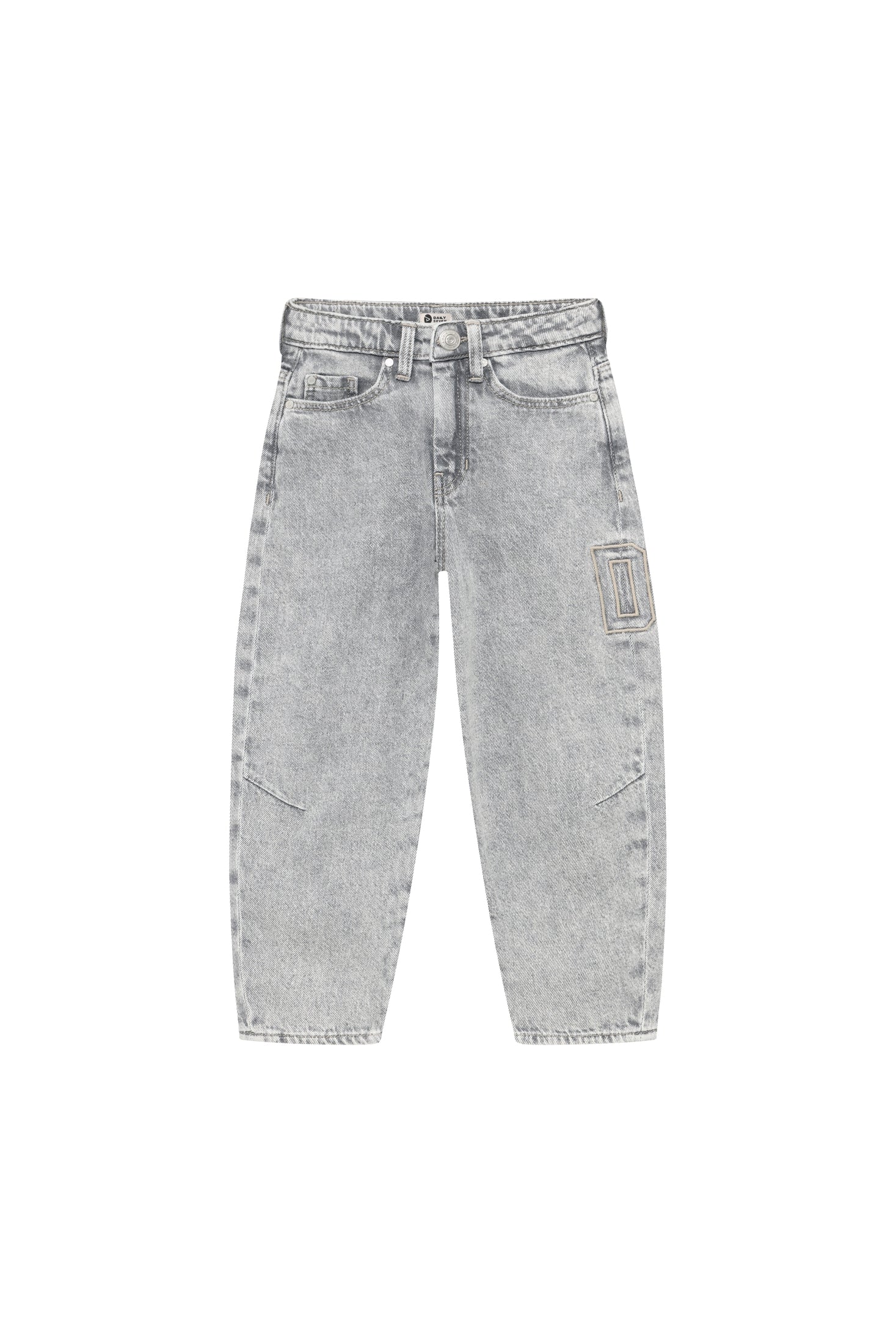 Daily7 | Barrel jeans denim light grey