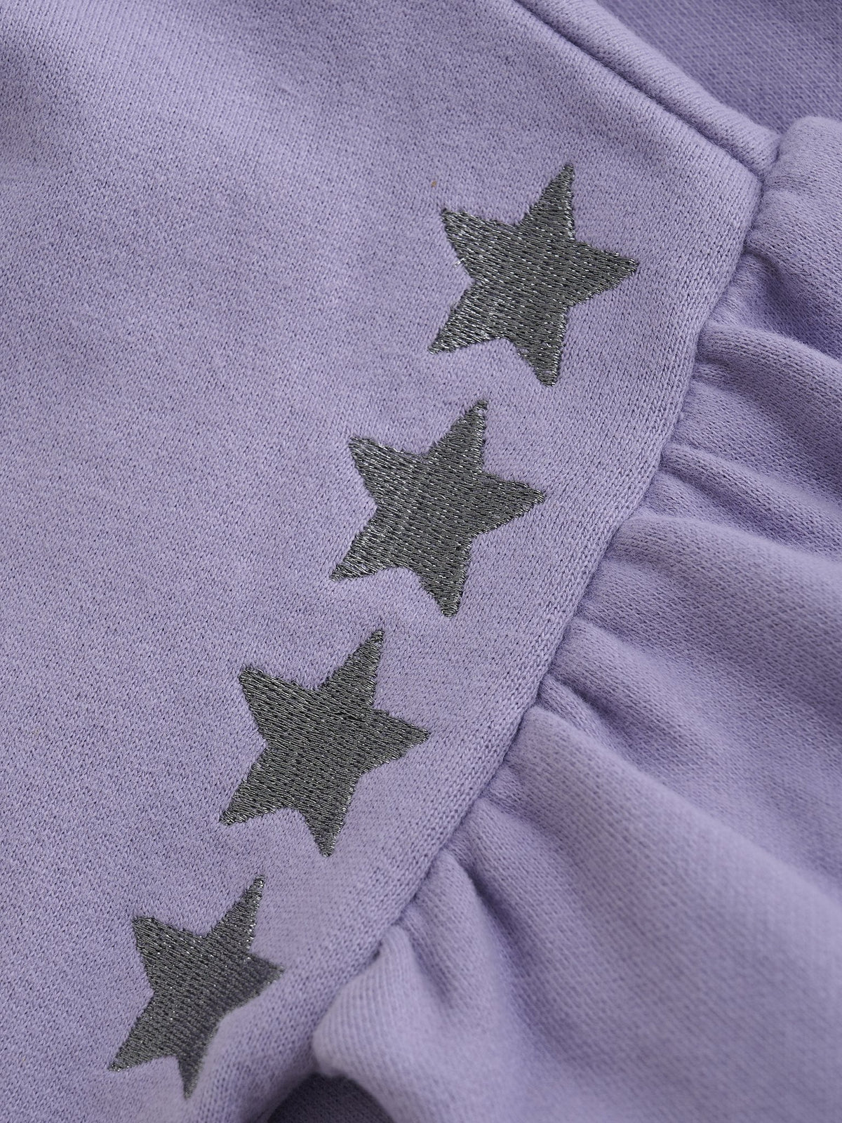 Daily7 | Sweater Embroidery paars