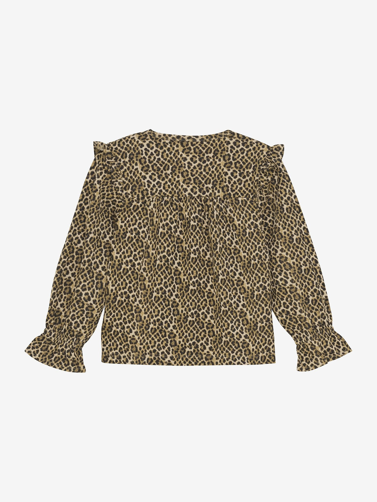 Daily7 | Longsleeve leopard latte sand