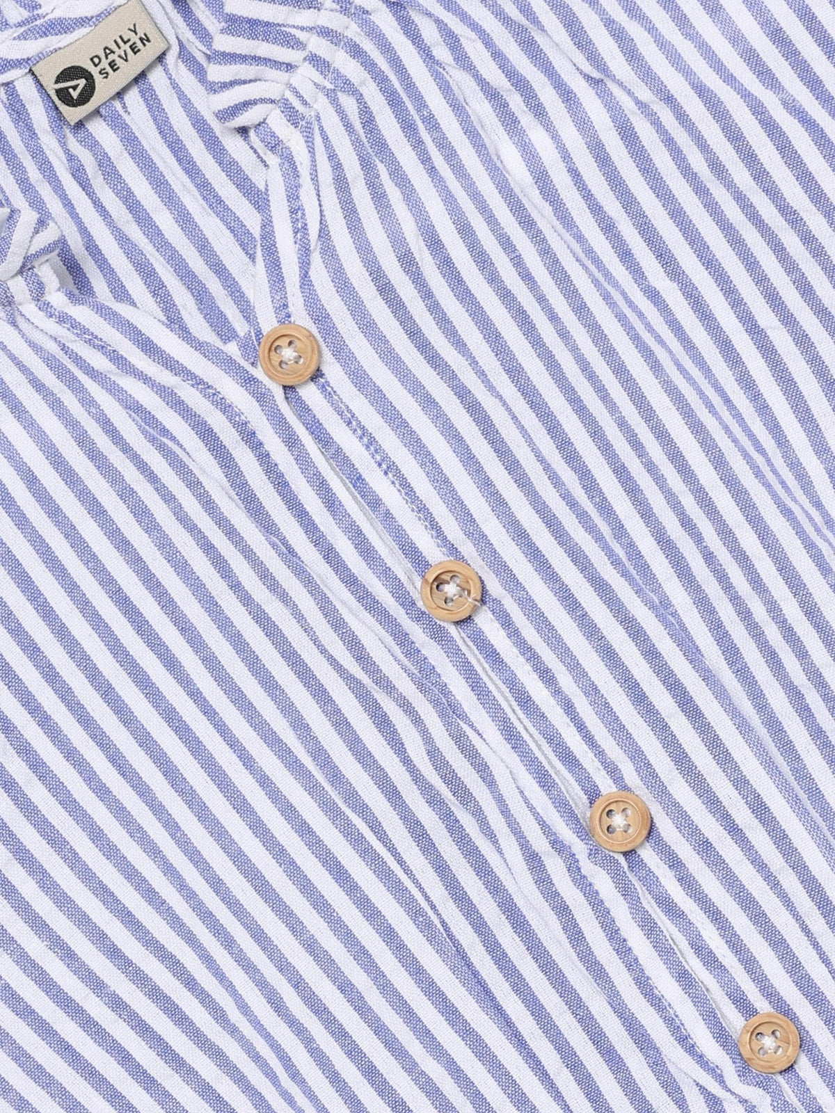 Daily7 | Jurk Ruffle stripe