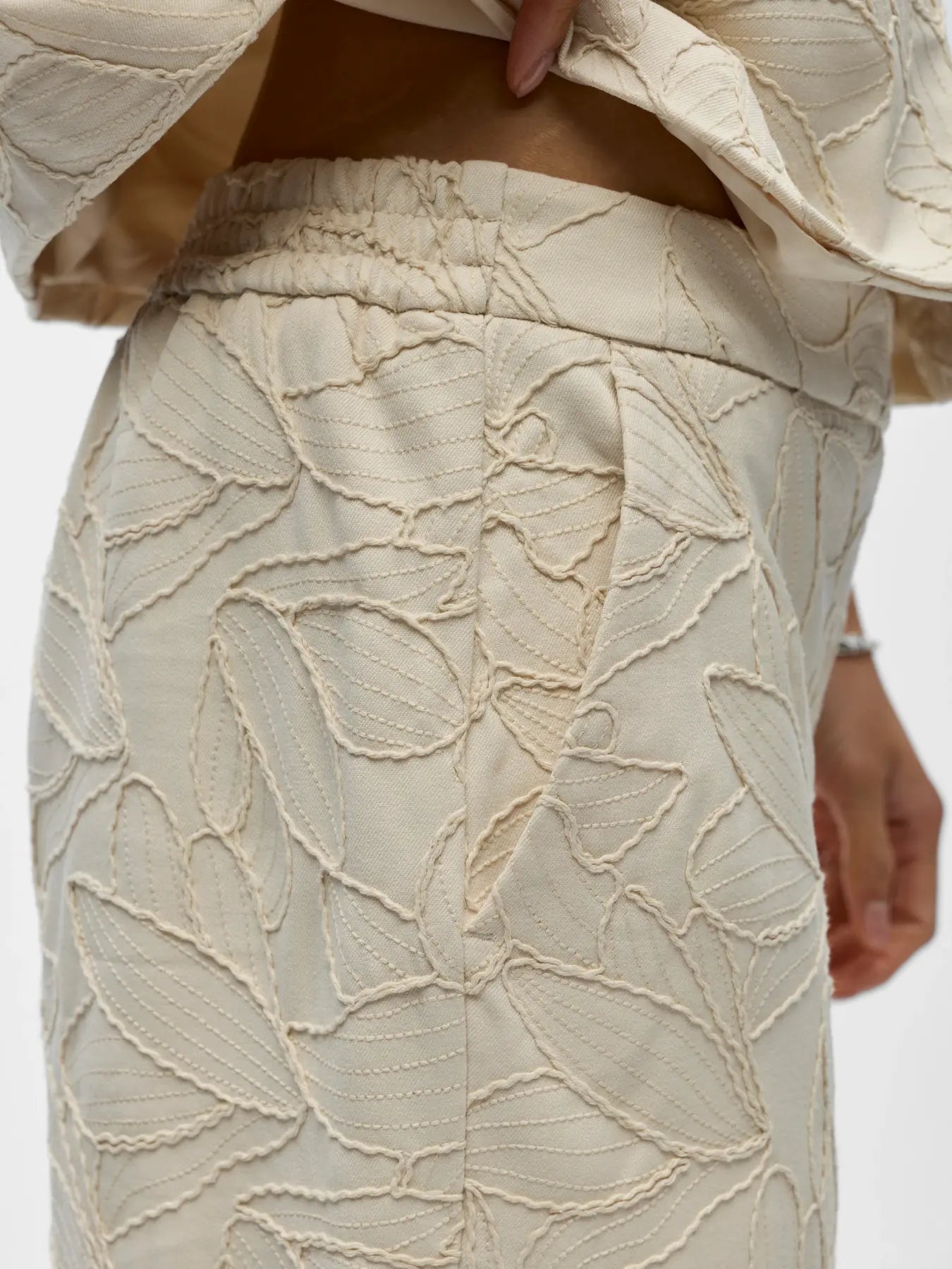 Object | Pantalon Mathilda white sand