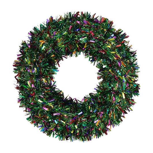 Selected by | Krans groen 15x70cm confetti