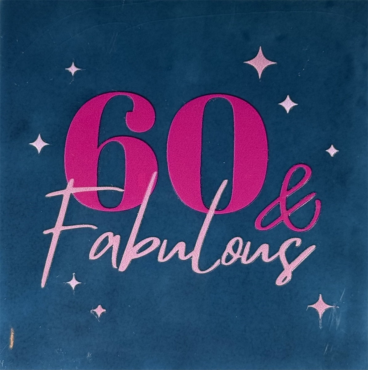Yett | Tegeltje Blauw 60 fabulous roze