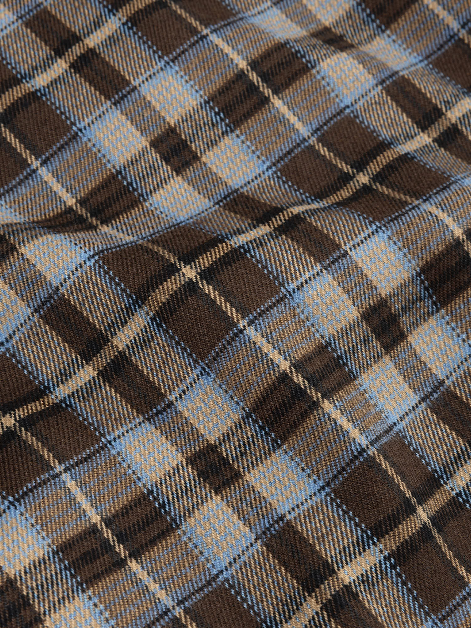Ydence | Blazer Novalee Brown/blue check