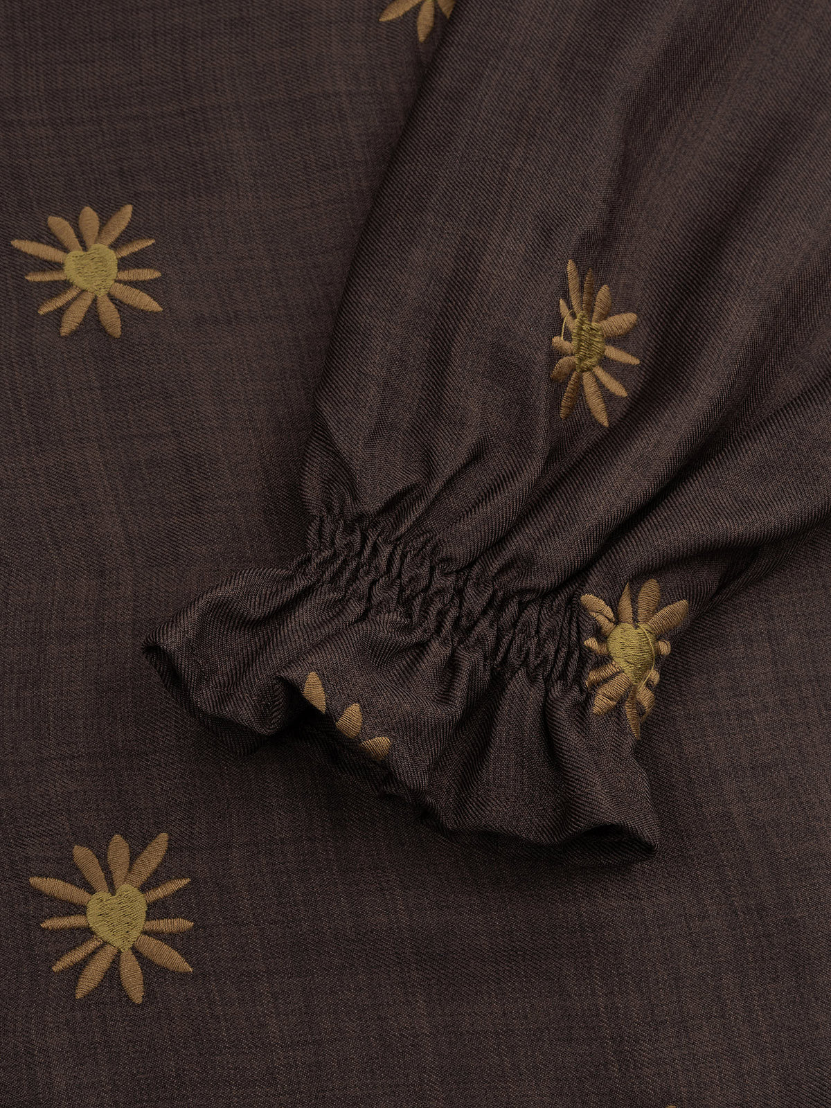 Ydence | Blouse Jasmijn Dark brown