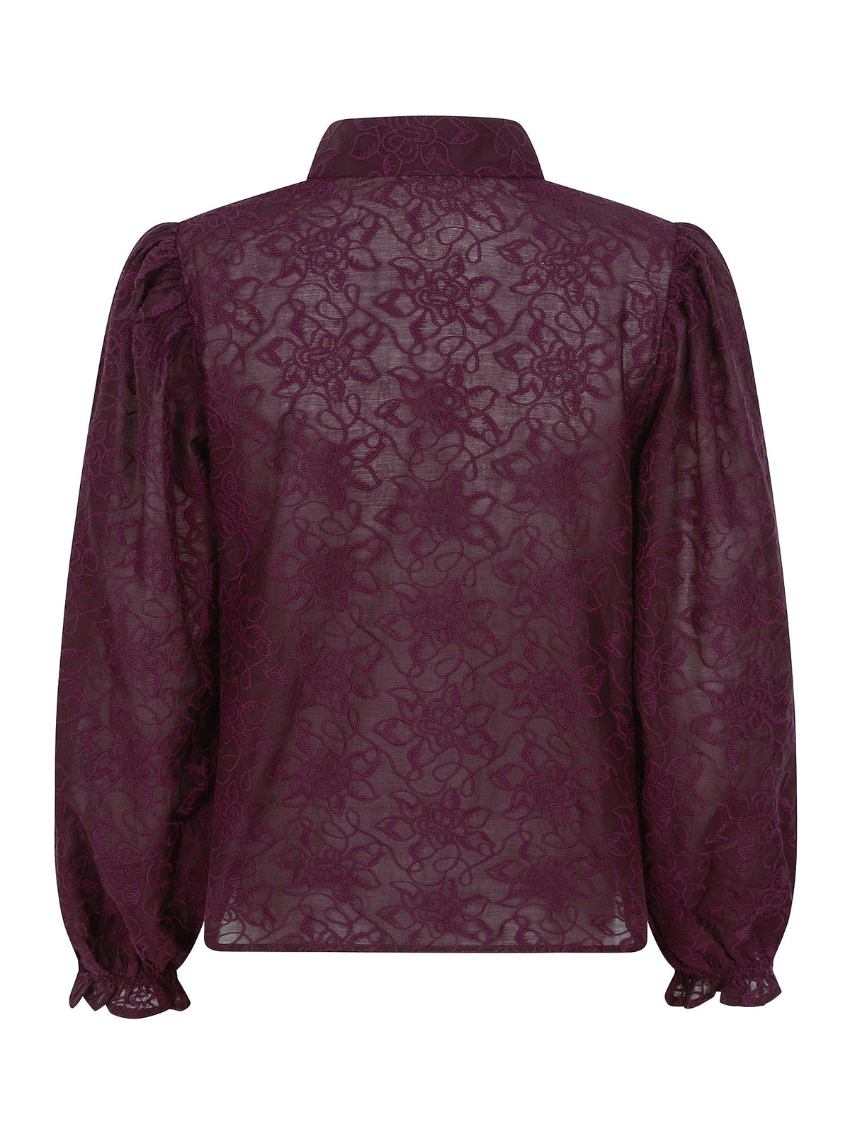 Ydence | Blouse Victoria Burgundy