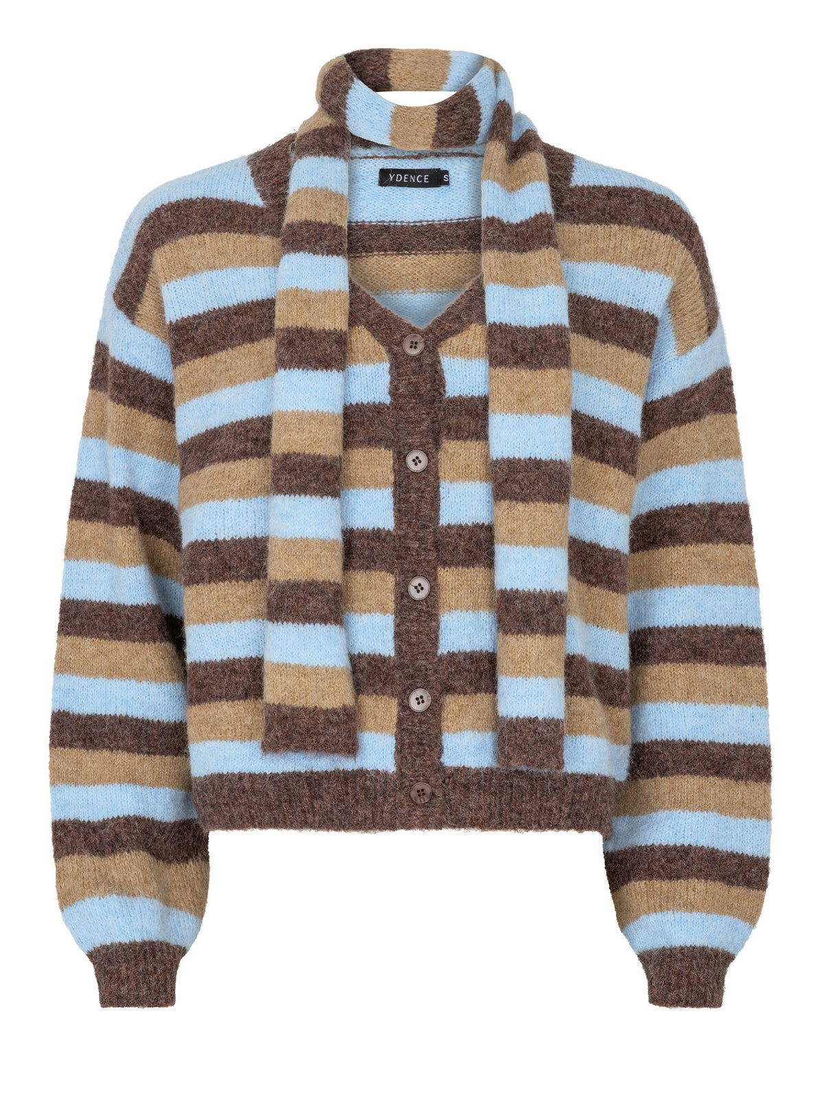 Ydence | Cardigan Goldie Light blue