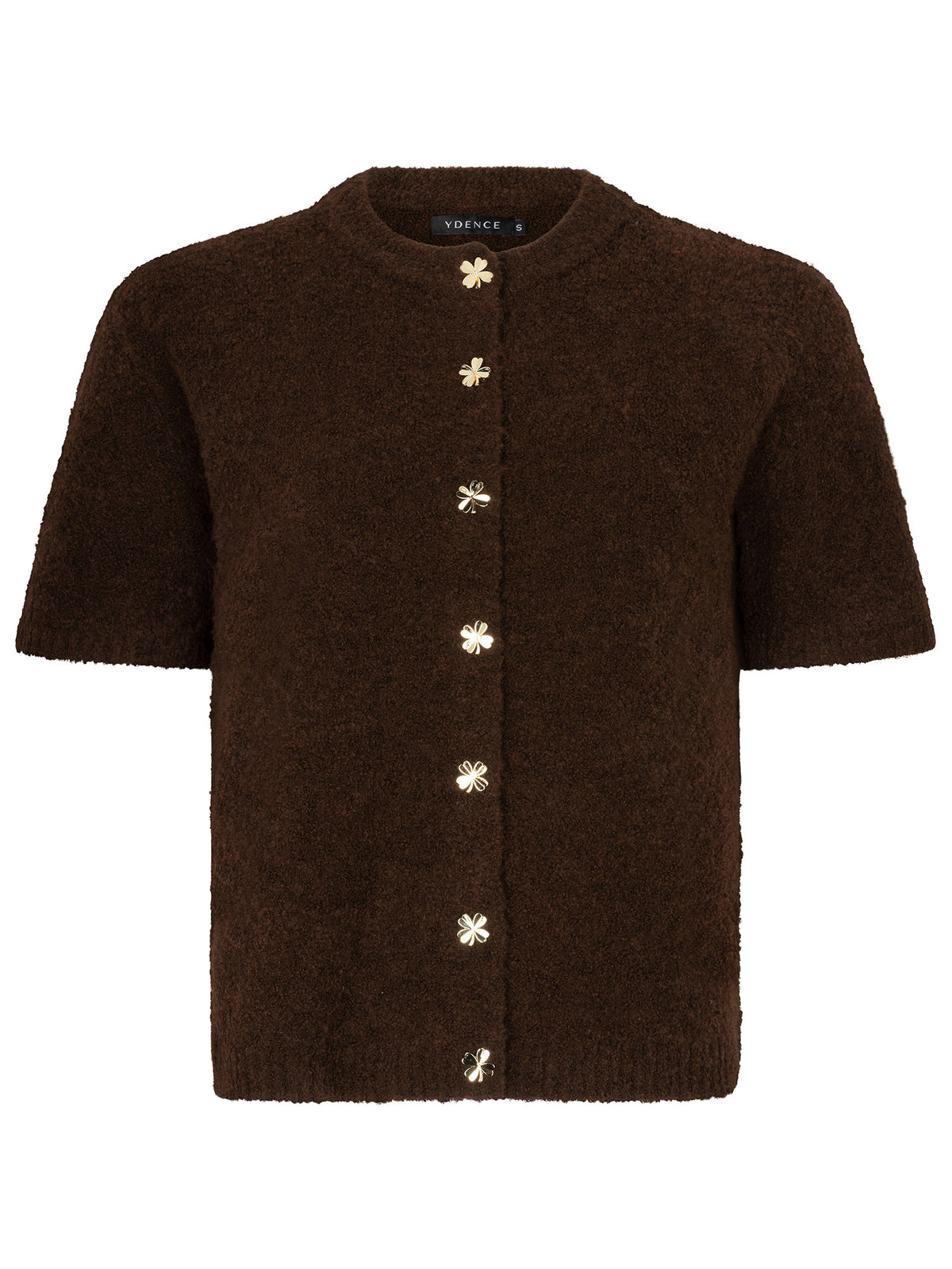 Ydence | Cardigan Kitty Dark brown