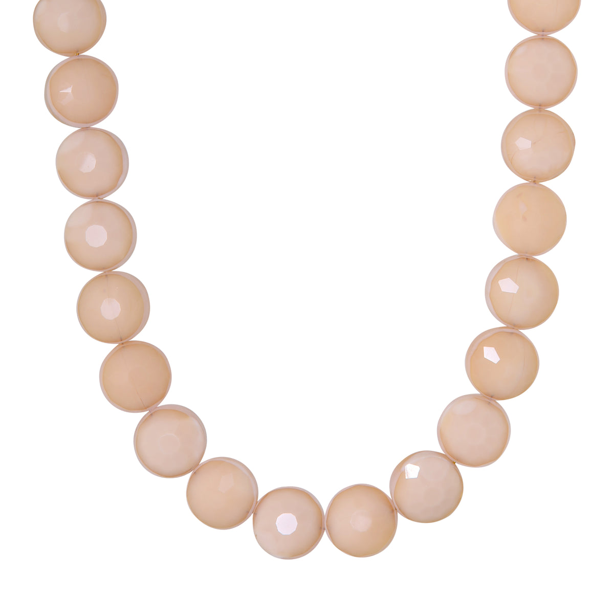 Label Kiki | Ketting coral glow goud
