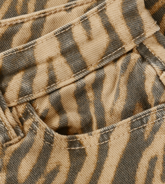 Daily7 | Broek barrel fit animal ginger root