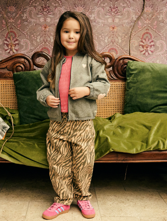 Daily7 | Broek barrel fit animal ginger root