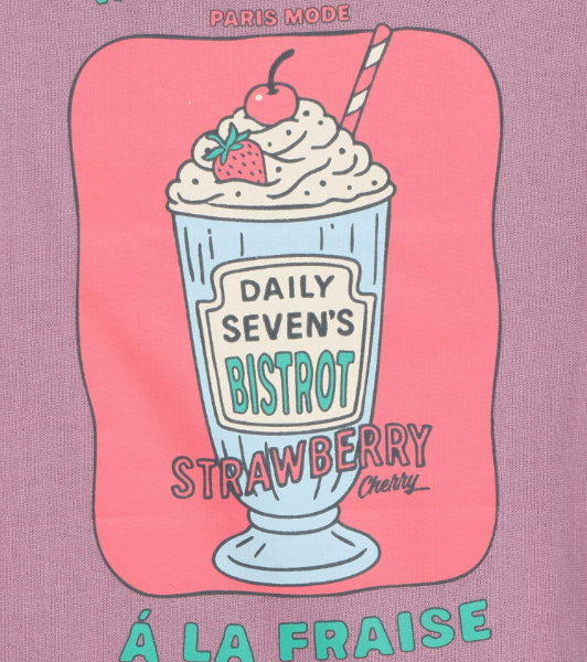 Daily7 | Sweater jurk print valerian
