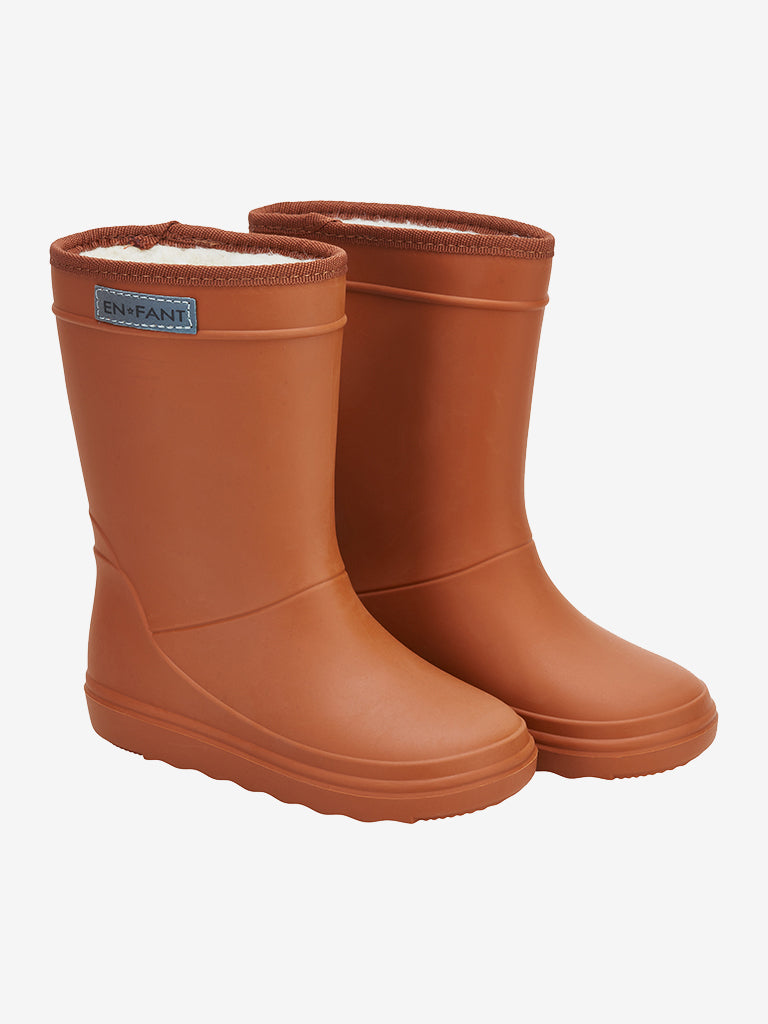 Enfant | Thermo boots Leather brown