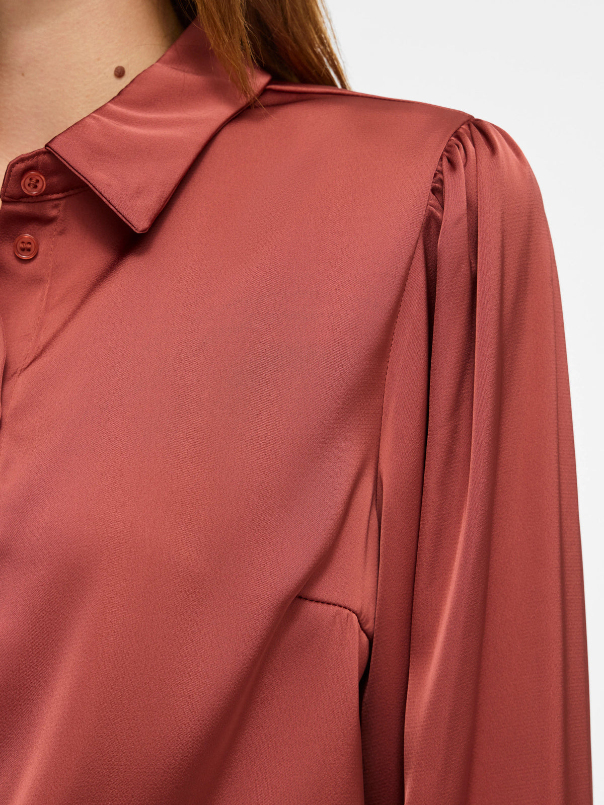 Vila | Blouse Enna Ravenna marsala Noos
