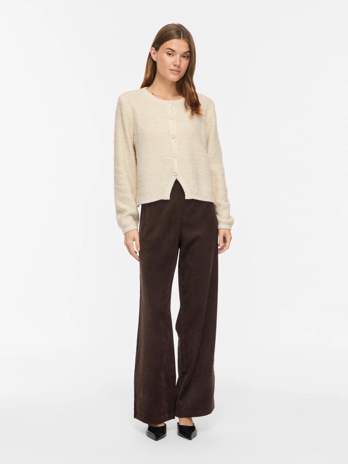 Vila | Teddy vest Pigga birch NOOS